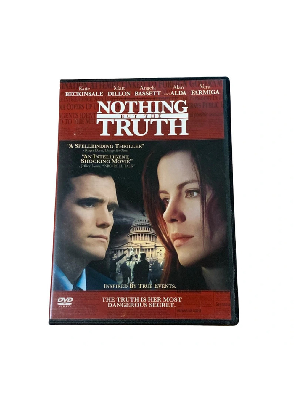 Nothing But the Truth DVD 2008 Drama Thriller Kate Beckinsale R Rated